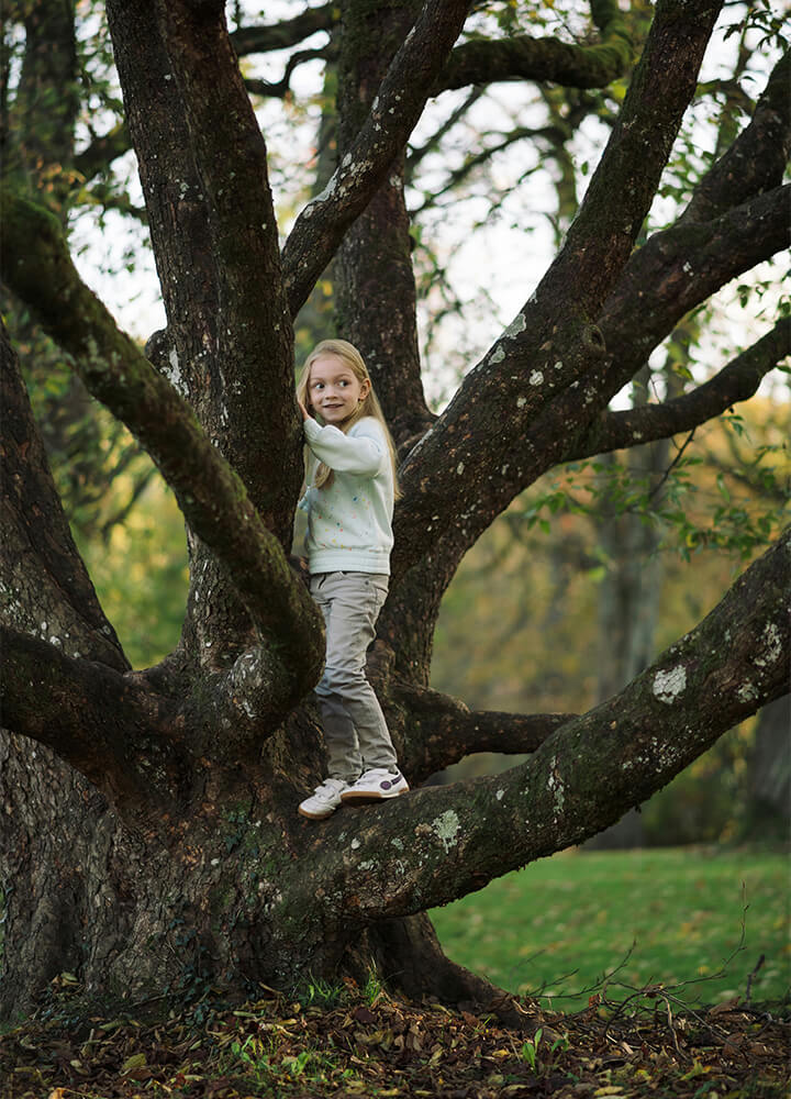 Movement Matters Girl Climbing Tree